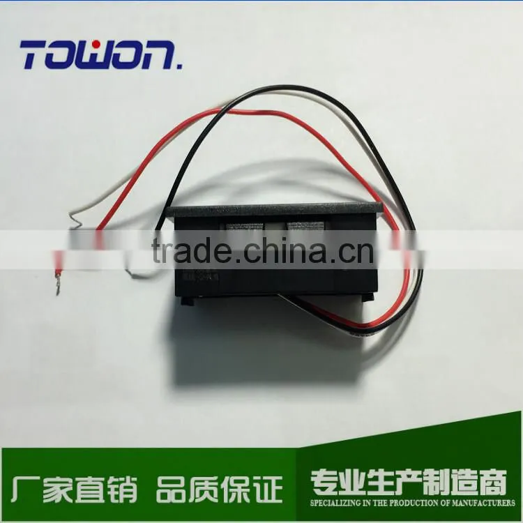 LED Red 2.5-30V Blue 3-30V Green 2.7-30V Digital Voltmeter Voltage Panel Meter for motorcycle car,auto etc