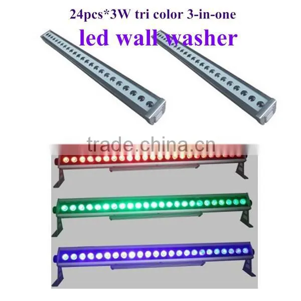 24*3W LED wall washer
