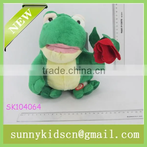 2014 HOT selling animal plush toys plush dog toys power-driven for wholesale plush toys