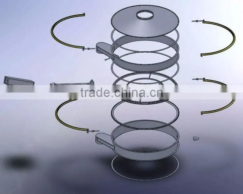 black lead curry making machine vibrating sifter