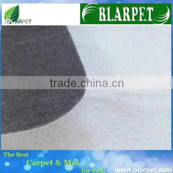 Latest low price non-woven needle punched jacquard carpet