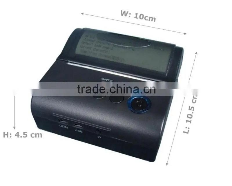 hot sales 80mm bluetooth thermal receipt printer india