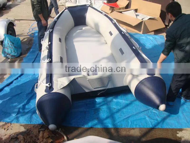 CE Approved Alu Floor Inflatable Boat 4.3m
