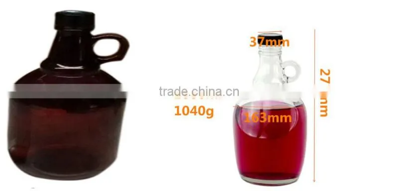 71oz High quality california wine glass bottle with cap with screw plastic lid
