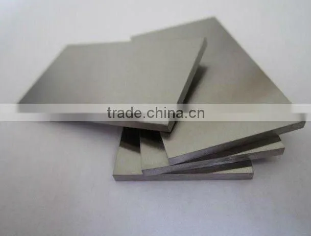 Pure Tungsten Plate/ Sheets/belt/strip/foil