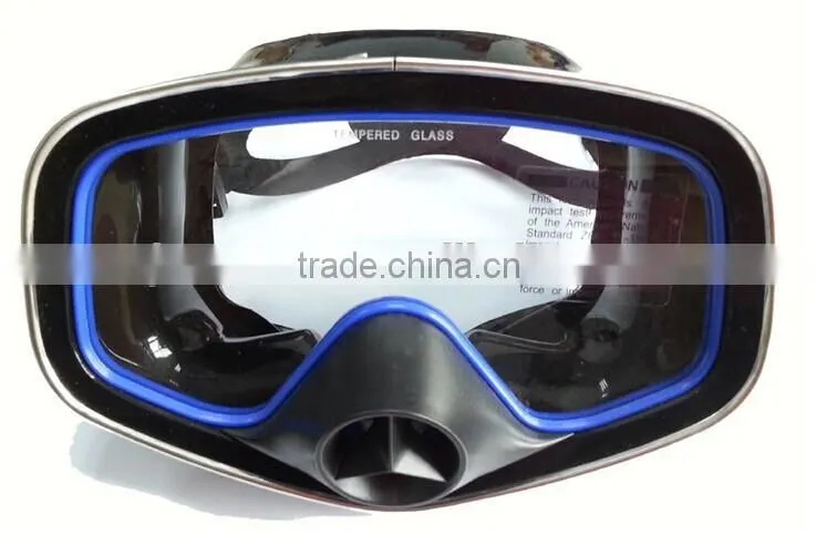 classic single window rubber diving mask with purge valve scuba diving equipments underwater sports