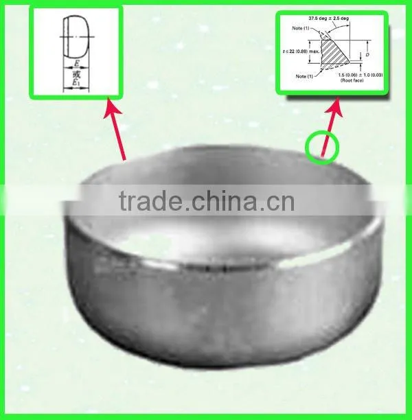 oil well pipe fitting steel caps