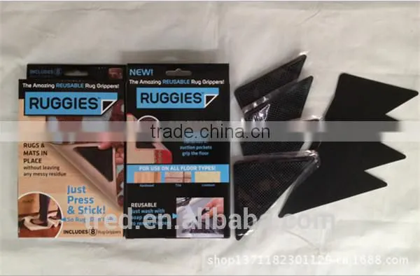 Washable Eco- friendly Anti-Curling carpet grippers