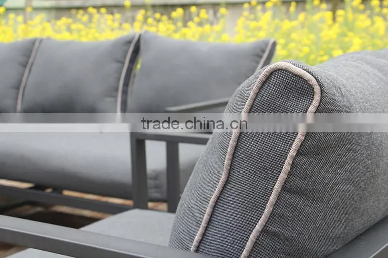 POPULAR ROUND PE RATTAN GARDEN SOFA
