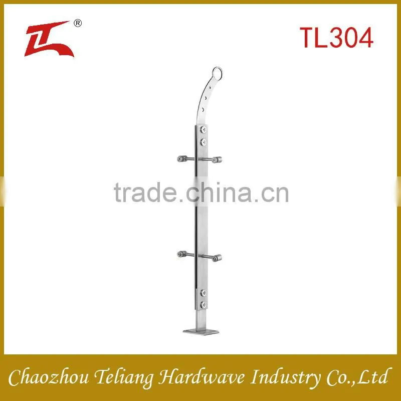 stainless steel railing accessories Outdoor Stair Balcony baluster
