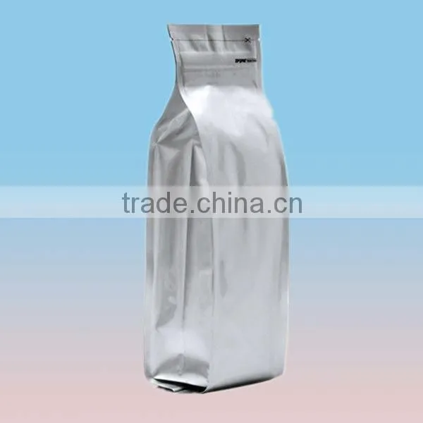 side gusset square aluminum foil plastic coffee bag