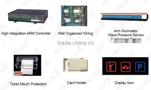Airport RFID Card parking management systems with automatic paying station