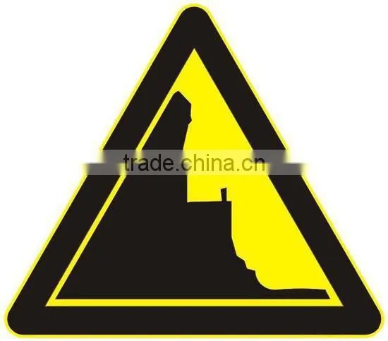 Caution failing rock traffic aluminum sign WITH engineer Reflective film