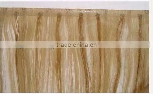 processed remy human hair skin weft seamless remy tape hair extension