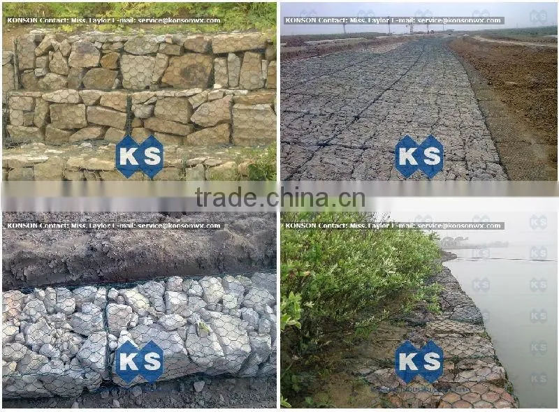 PVC Coated Welded Gabion Baskets