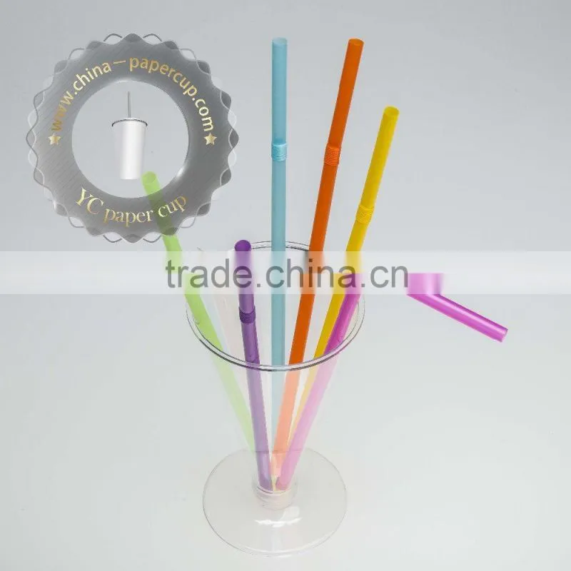 straight straw Mcdonald's drinking straw disposable plastic straw