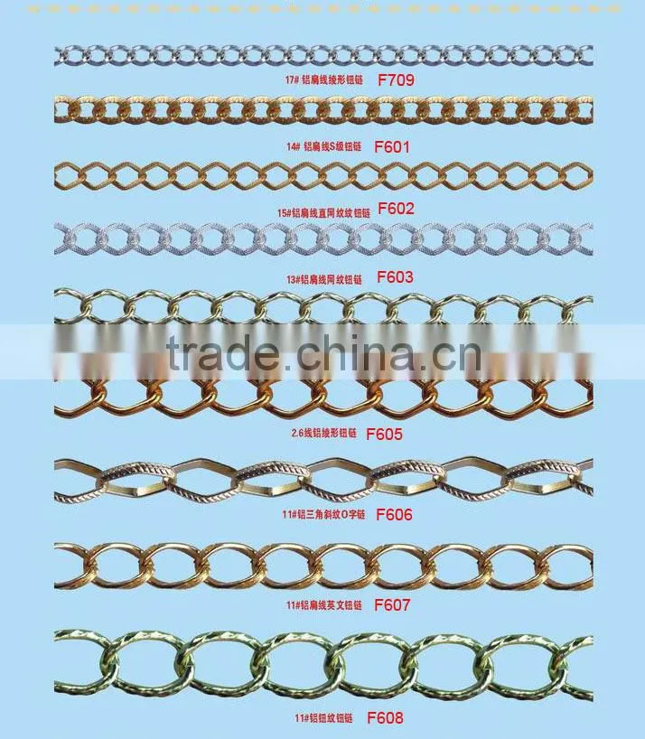 Large Link Aluminum Curb Chain