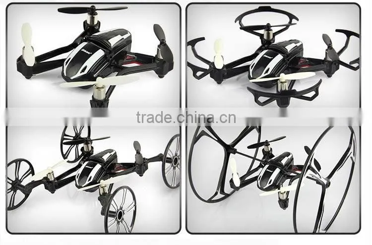 2016 hot 2 in 1 drive and fly 2.4G RF racing drone