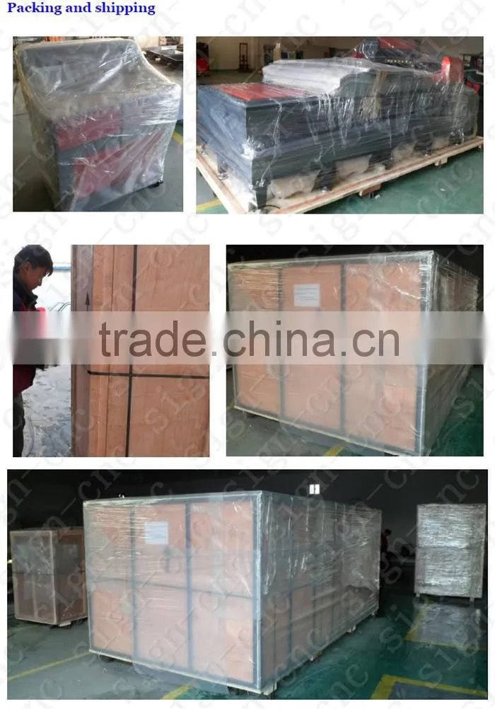 metal and nonmetal laser cutting machine made in China/hobby metal laser cutting machine SIGN YAG 500W 1325
