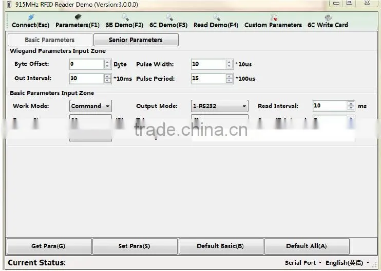 high quality UHF reader 5-15meters from shenzhen supplier