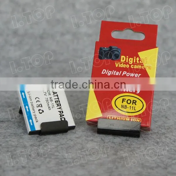 Digital camera battery pack factory for Canon NB-11L battery