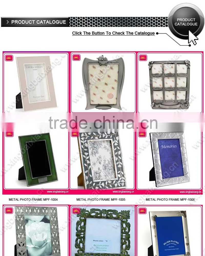 eiffel zinc alloy die-casting photo picture frame