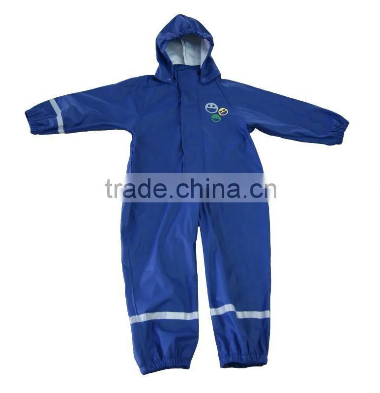 KID's PU Knitted Rain OVERALL, KID's PU knitted Rain ROMPER, KID's PU Knitted Rain COVERALL