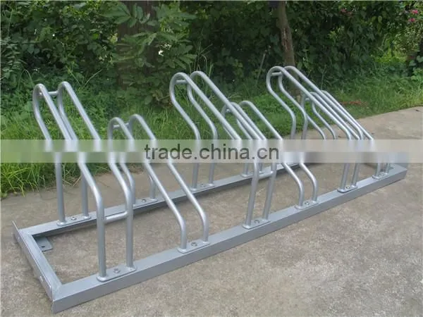 7 bike space bicycle parking stand metal bike rack outdoor bike stand