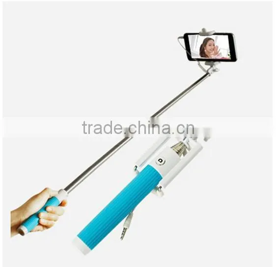 Hot Products Monopod Wire Cable Flodable Mini Selfie Stick