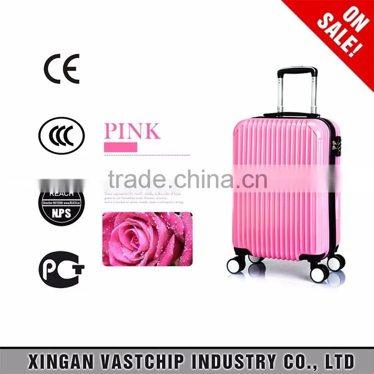 2016 New product hard ABS+PC light multi-color for trolley luggage&bags&case, TSA lock