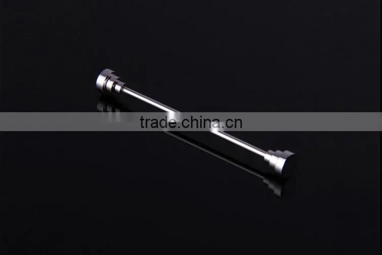 Custom mens silver collar bar