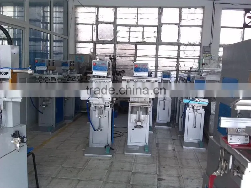 TM-S2 2-color button pad printer factory making machine