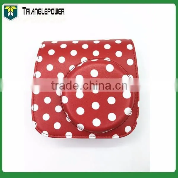 New Style Red & Black Camera Case For Fujifilm Instax Camera Mini 8