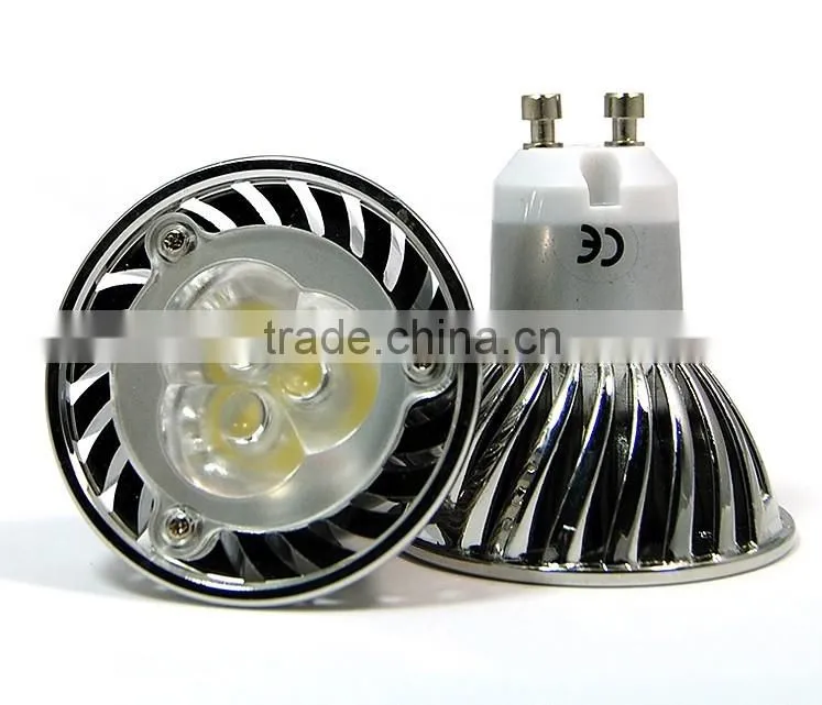 2016 Super bright led spotlight light 15 degree led spotlight gu10