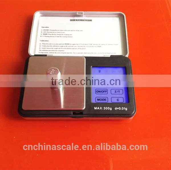 High precision mini fashion design pocket scale