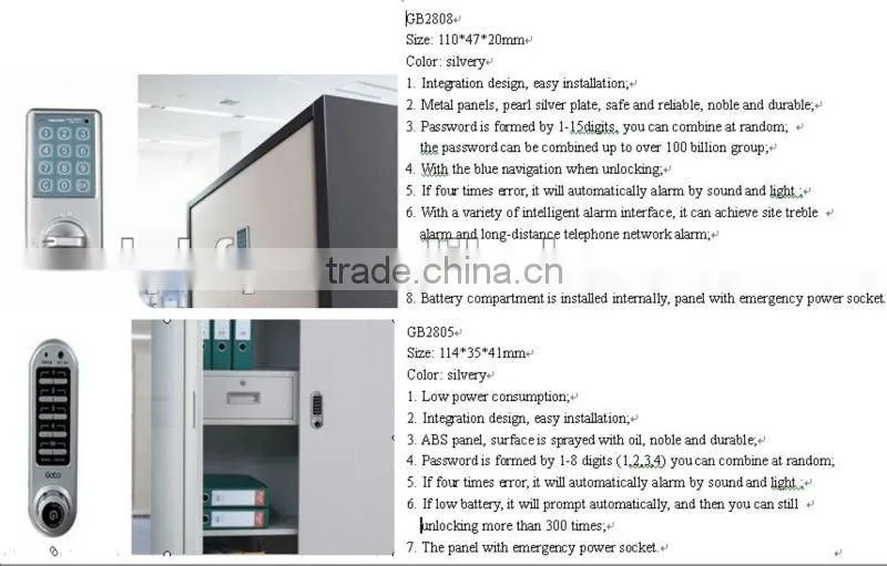Kefeiya Black PVC Roller Shutter Cabinet KFY-CB-24
