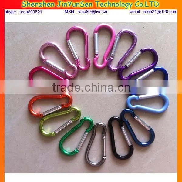 carabiner hook carabiner keychain carabiner bulk 6cm shenzhen factory