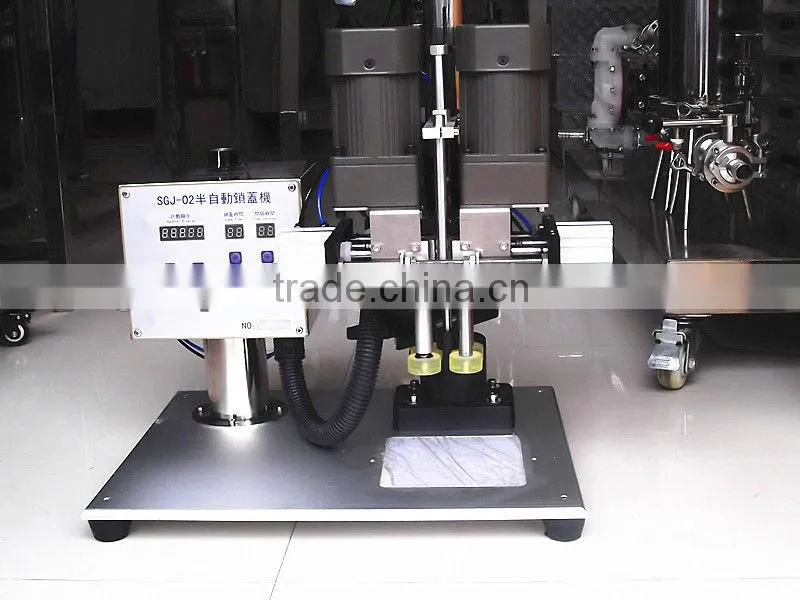 SPX-XG20 Semi-automatic screw plastic bottle capping machine