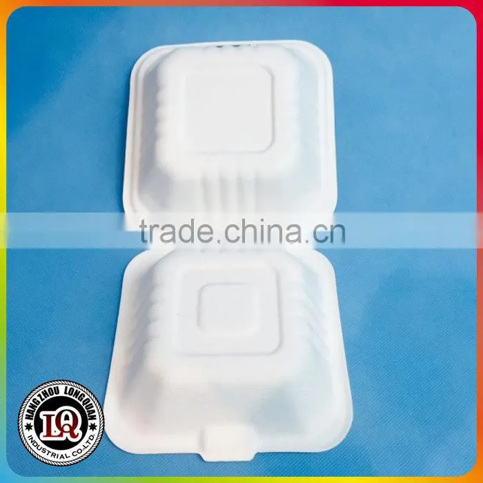 Biodegradable Bagasse 9" Clamshell