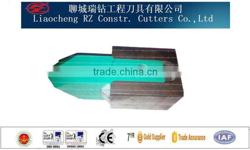 round shank flat teeth holder BHR73/auger bits with steped teeth holderBHR73