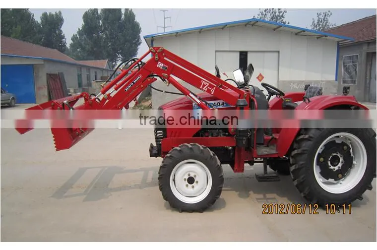 Hot selling TZ-4 40HP 4WD Tractor Front end loader with 4in1 bucket