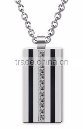 High quality custom designed stainless steel dog tag pendant wholesale price