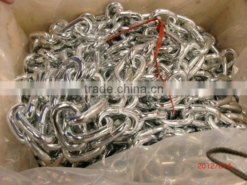 Galvanized DIN766 Link Chain