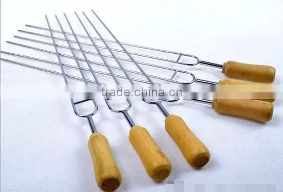 stainless steel extendable & Telescopic marshmallow roasting sticks/campfire sticks FS0087