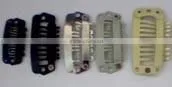 human hair claw/hair clip/with different kinds of color/bright and beautiful