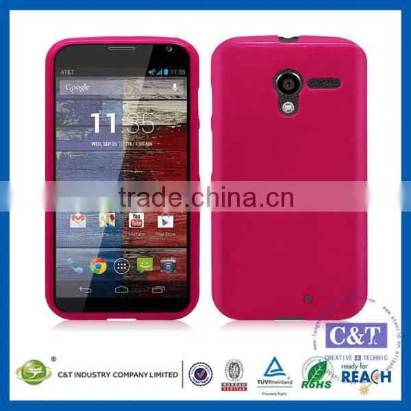 C&T Transparent Case/Cover for Motorola MOTO X