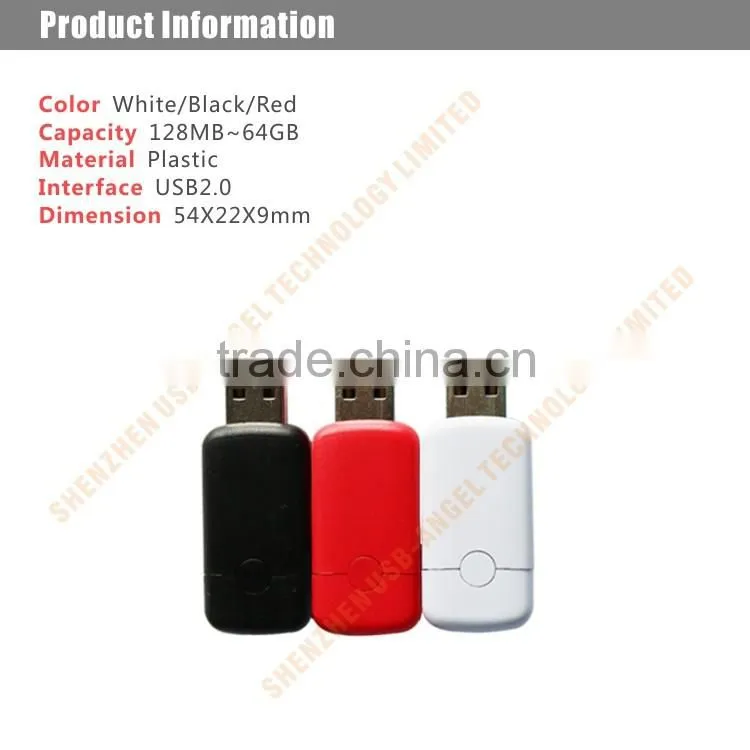 Shenzhen factory usb pen drive 8gb plastic usb flash drive bulk cheap