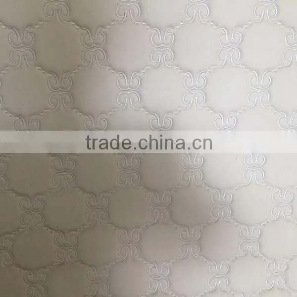 Release paper semi PU faux leather upholstery fabric