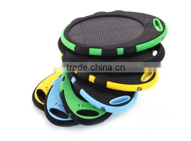 Mobile phone accessory 4000mAh mobile solar charger solar mobile phone charger solar charger for mobile with keychain