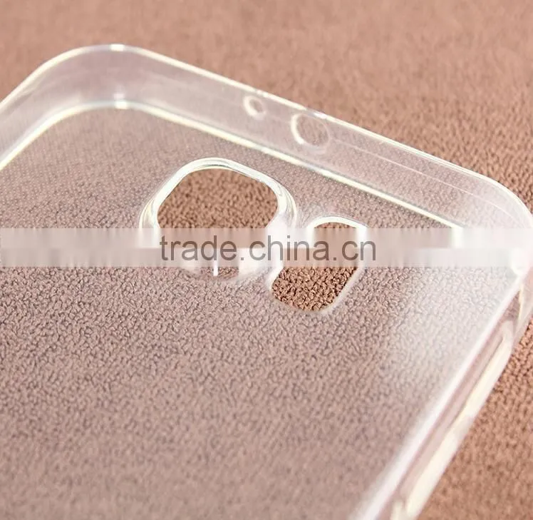 Factory Price Transparent Back Cover Clear TPU Case For Samsung Galaxy S7 Plus